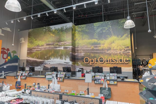 REI Retail Store commercial project