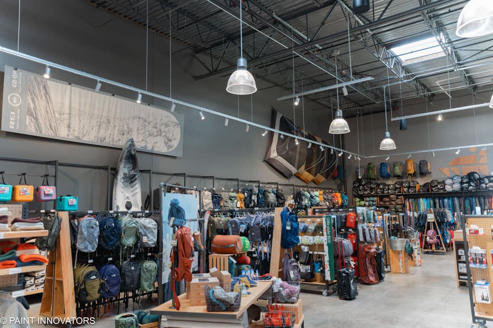 REI Tulsa retail interior detail