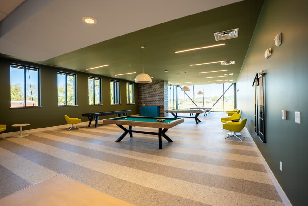 Springdale Senior Center interior detail