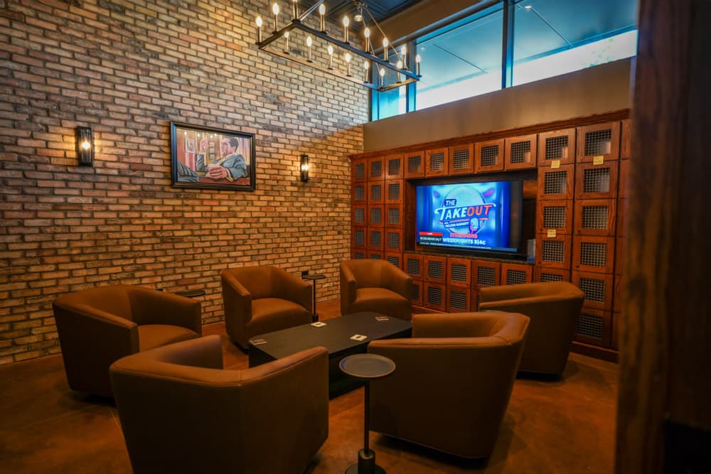 The Gents Place commercial interior detail